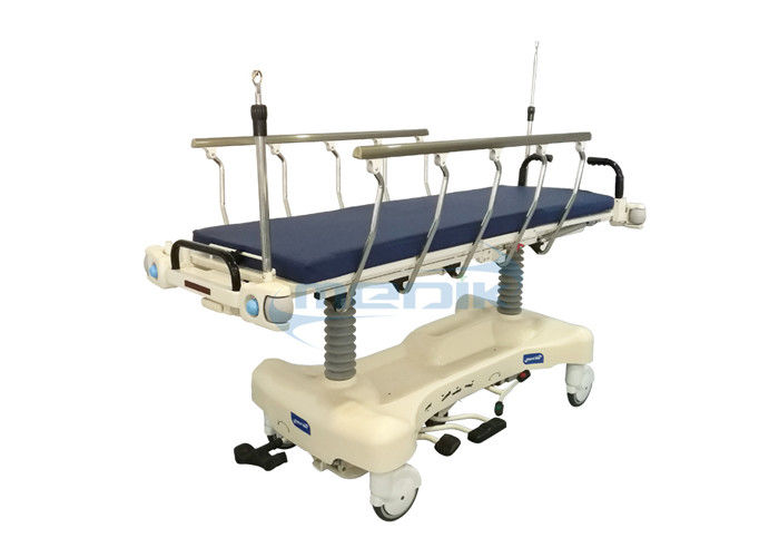 Chariot hydraulique à transport de fluoroscopie avec le dossier réglable pour la pièce d'ICU